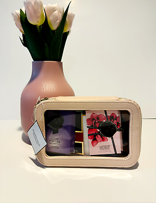 #ad #ad MACYS 12Pc. High end Women Fragrance Sampler Set amp; Leather Pink Gift Bag $29.99