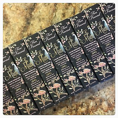 #ad Too Faced LA MATTE Color Drenched Matte Lipstick New In Box Choose Shade $15.50