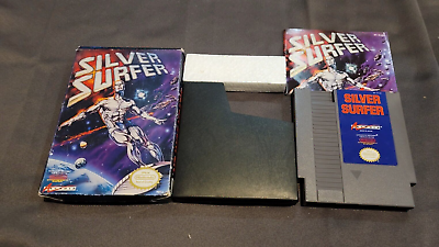 #ad Silver Surfer for NES Nintendo Complete Box CIB Good Shape $139.99