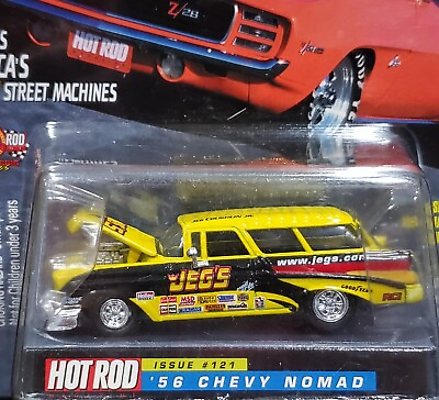 #ad Racing Champions 56 1956 Chevy Nomad Hot Rod Magazine Jegs Detail Chevrolet Car $14.99