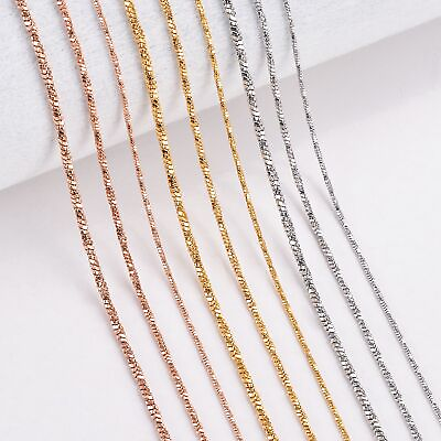 Stainless Steel Choker Necklace Classic Party Chains Necklaces Women Jewelry 1pc $6.27