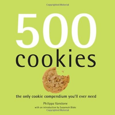 #ad 500 Cookies: The Only Cookie Compendium You#x27;ll Ever Need 500 Series Cookboo... $4.48