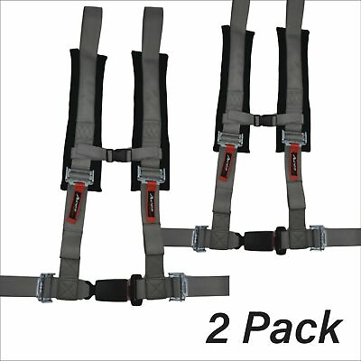 #ad NEW Silver 4 Point Harness Pair for RZR 170 $109.99