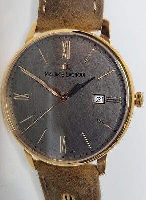 #ad Maurice Lacroix Eliros Quartz Men#x27;s Watch EL1118 PVP01 210 1 Swiss Made 40mm $339.15