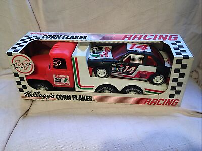 #ad Rare American Toys #14 Terry Labonte Raisin Bran NASCAR Car amp; Transport Truck $59.99