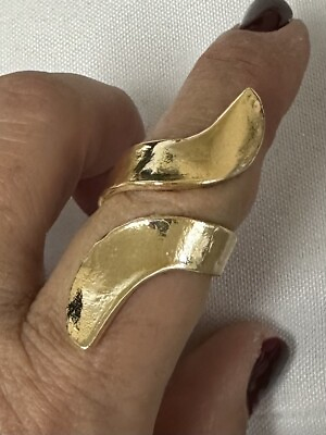 #ad Gold Filled adjustable Ring $32.00