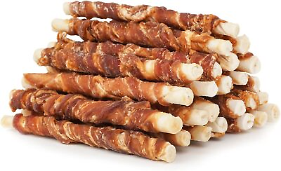 #ad MON2SUN 5 Inch Duck Wrapped Rawhide Dog Treats for Puppy and Small Dogs Promote $52.73