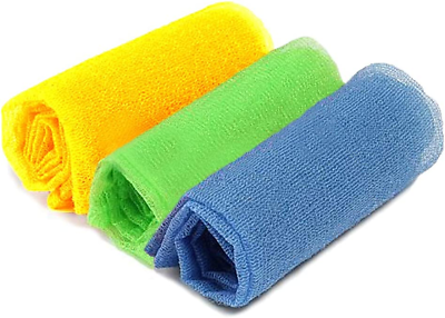 #ad Exfoliating Bath Cloth Dual Sided Exfoliating Nylon Bath Towel with Deep Clean amp; $16.24