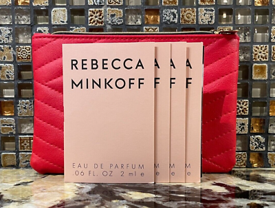 #ad #ad Lot 4 Rebecca Minkoff Eau de Parfum EDP Women#x27;s Perfume Samples 2ml .06oz each $17.95