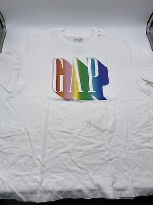 #ad Brand New Exclusive 2020 GAP “Pride” Graphic T Shirt Men’s Size XXL $19.95