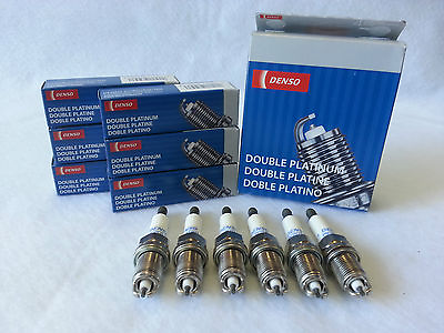 #ad 6 DENSO PK20TR11 Long Life Double Platinum Spark Plugs Made in Japan $54.95