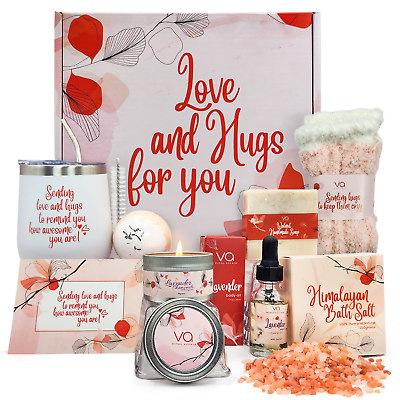 Self Care Package for Women Birthday Gifts for Women Mom Gift Basket Relaxation $42.37