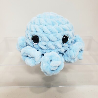 #ad Octopus Plush Stuffed Toy Amigurumi Crochet Handmade Plushie $11.00