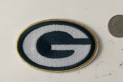 #ad Greenbay Packers Football Logo NFL quot;2x1.5quot; Patch Embroidered Sew On Iron On $3.25