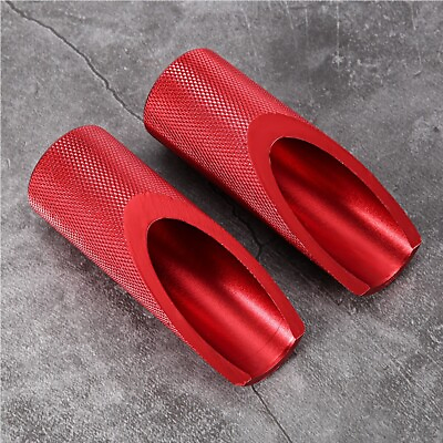 #ad Red 2pcs Motorcycle Aluminum Alloy Foot Pegs Footboard Accessories For ⁺ $18.99