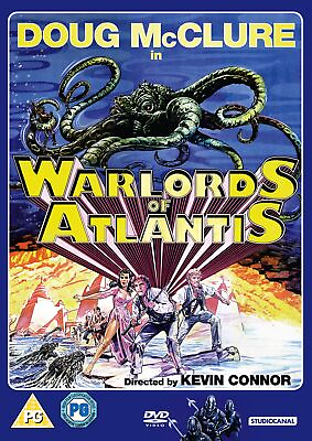 #ad Warlords of Atlantis DVD Doug McClure Peter Gilmore Shane Rimmer UK IMPORT $15.47