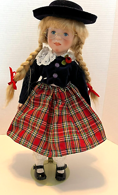 #ad Dynasty Doll Collection quot;Jamiequot; 17quot; Porcelain Doll $14.99