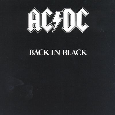 #ad AC DC BACK IN BLACK REMASTER NEW CD $14.48