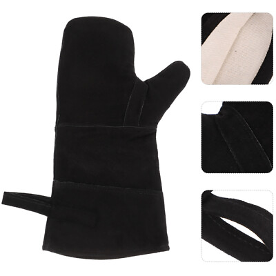 #ad Oven Mittens Non Cooking Gloves Hot Mitts High Temperature Resistance Work $15.59