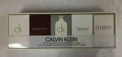 #ad Calvin Klein 5 Piece Gift Set ETERNITY CK ONE ALL OBSESSED ESCAPE EUPHORIA SEALE $69.99