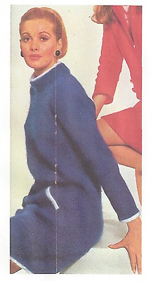 #ad 1968 Vintage KNITTING Pattern V9 By VOGUE $5.80