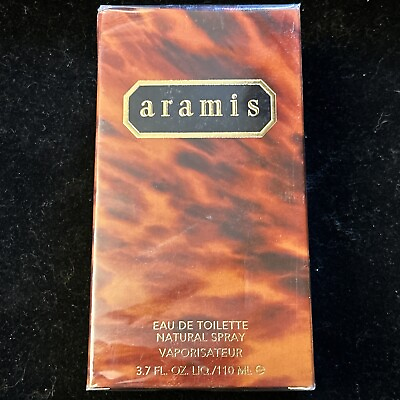 Aramis 110ml 3.7 FL. OZ. Mens Eau De Toilette Natural Spray New amp; Sealed $21.95