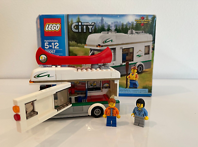 #ad #ad Lego City Camper Van # 60057 Complete with both manuals $22.39