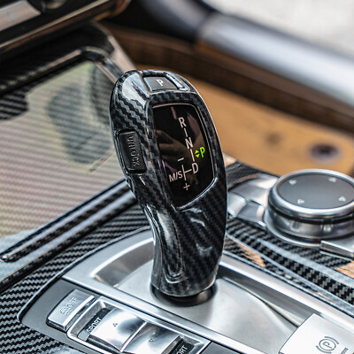 #ad Car Gear Shift Handle Frame Cover Trim For BMW 5 Series E60 X5 E70 X6 E71 $17.50