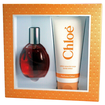 #ad Chloe by Chloe for Women Gift Set: 3.4 oz EDTSpray 6.8 oz Body Lotion $377.99