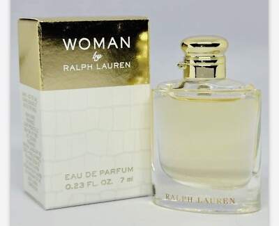 #ad #ad Ralph Lauren WOMAN EDP Eau De Parfum Perfume MINI 0.23 OZ 7 ML New In Box $17.80