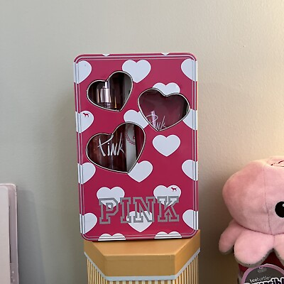 #ad NEW Victoria#x27;s Secret Original PINK Gift set Sheer Fragrance Mist Body Lotion $98.99