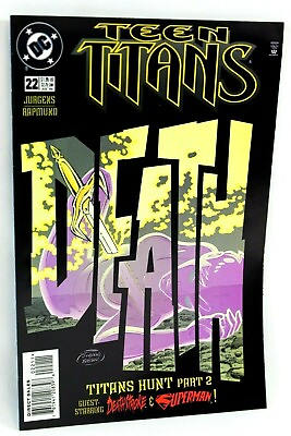 #ad Teen Titans #22 Hunt Part 2 Deathstroke amp; Superman 1998 Comic DC Comics F F $1.45