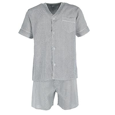 #ad New Ten West Apparel Men#x27;s Short Sleeve Short Leg Pajama Set $19.94