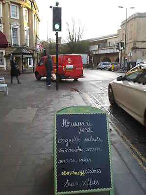 #ad Photo 12x8 A calligraphic A board Bath Many shops in Bath promote themselv c2012 GBP 6.00