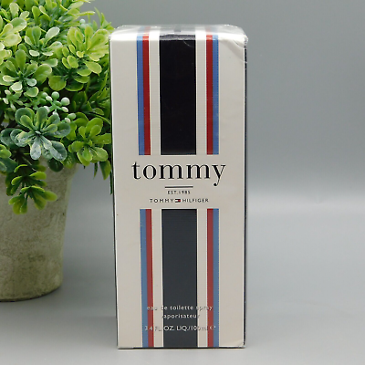 Tommy for Men by Tommy Hilfiger Eau de Toilette Spray 3.4 oz New in Box SEALED $40.98