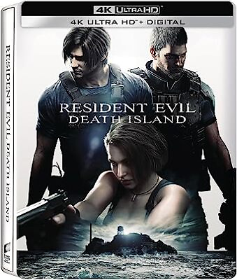 #ad New Resident Evil: Death Island UHD Digital Steelbook $24.99