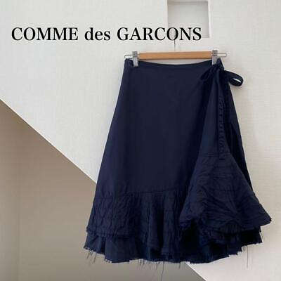 #ad Comme Des Garcons Cupra 100 Wrap Skirt Ruffle $154.99