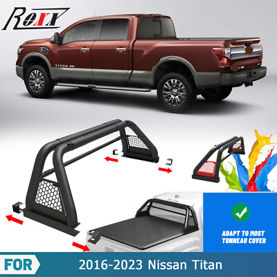 #ad Adjustable Pickup Roll Sport Bar Chase Rack Bed Bar For 2016 2023 Nissan Titan $223.99