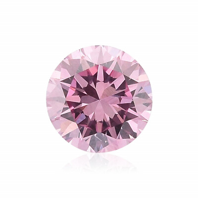 #ad 0.15 Carat Natural Diamond Pink Color Round Shape VVS2 Clarity Argyle Certified $51700.00