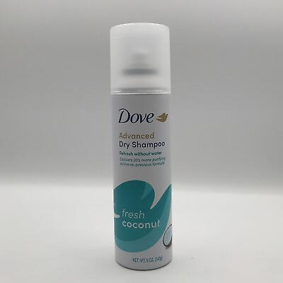 #ad Dove Advanced Dry Shampoo Fresh Coconut NET WT. 7.3 oz $13.49