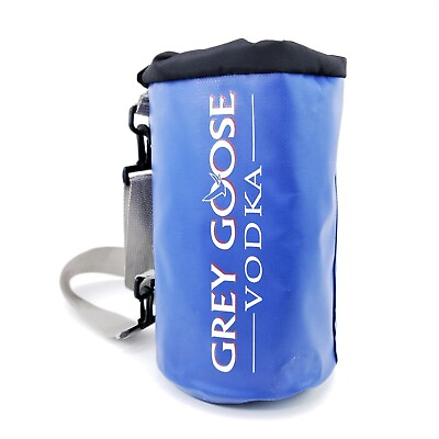Grey Goose Vodka Insulated Bottle Cooler Bag Pack Shoulder Strap Promotional $44.99