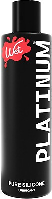 #ad Wet Platinum Silicone Based Lube 4.2 Fl Oz Ultra Long Lasting Premium Lubricant $13.52