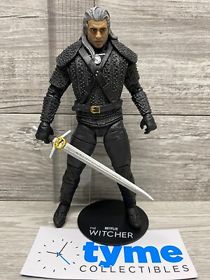 #ad McFarlane The Witcher Netflix Geralt of Rivia 7 Inch Figure $18.00
