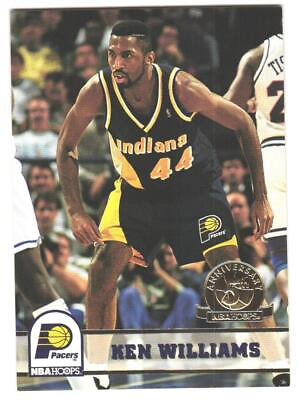 #ad 1993 94 Hoops #349 Ken Williams Fifth Anniversary Gold $1.99