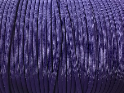 #ad 550 Paracord Type III 7 Strand Parachute Cord 10 25 50 100 ft Made in USA $6.99
