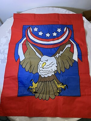 #ad Bald Eagle flag C.R. Seasons 28 1 2” W x 39” H $9.97