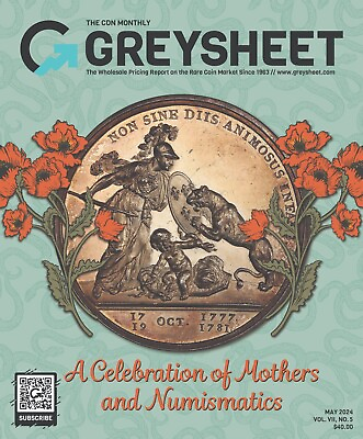 #ad Official Greysheet Magazine May 2024 #1 US Coins Price Guide $32.00