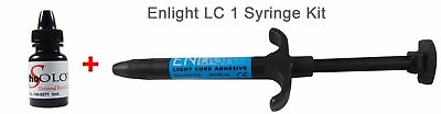 #ad Ormco Enlight Light Cure Adhesive 1 Syringe 4 Gms Bond 5ml Kit $59.99