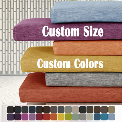 #ad #ad 2023 Custom Size Colors 1.2 inch Thick Bench Cushion Pads Window Seat Indoor $57.99