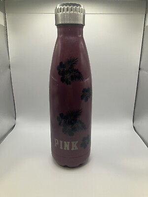 #ad VICTORIA#x27;S SECRET PINK Stainless Water Bottle Gift Great Condition $10.99